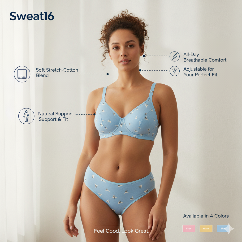Sweat16 Bra Set